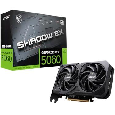 Imagem de MSI Placa gráfica Gaming RTX 5060 8G Shadow 2X OC (8GB GDDR7,128-bit, desempenho extrem...