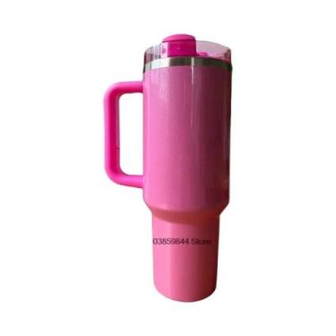 Imagem de Garrafa Térmica De Aço Inoxidável De Grande Capacidade (1,18L) Com Tam