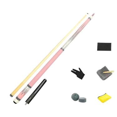 Imagem de Taco de Sinuca Profissional 1/2 em Madeira de Bordo - 147 cm (58 pol.) - Cabeça 13 mm - Boa Qualidade da Madeira e Construção/Montagem Perfeita (Tacos de bilhar e acessórios+ barril de tacos, 13mm)