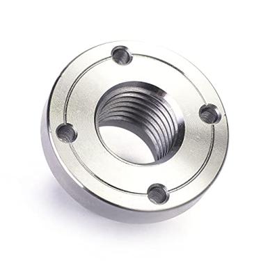 Imagem de Mandril de placa de aço para torno de madeira de 5 cm, 2,54 cm - 8TPI Rosca Ferramentas de acessórios para madeira