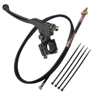 Imagem de Swagnaz Mini alavanca de freio de bicicleta embreagem de freio esquerdo para Coleman CT200U CT200U-EX BT200X MB165 MB200 Peças de motocicleta Mini Baja Bike com cabo de freio de tambor traseiro de 175 cm