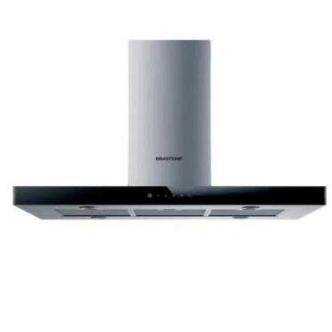 Imagem de Coifa De Ilha Brastemp Painel Touch Baf10ar Inox 220 V