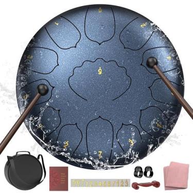 Imagem de Tambor de lingueta de aço MENGBEI D Major 13 Note com acessórios