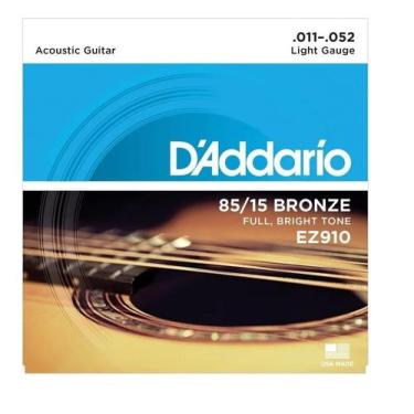 Imagem de Encordoamento D'addario Violão Aço EZ910-B 011