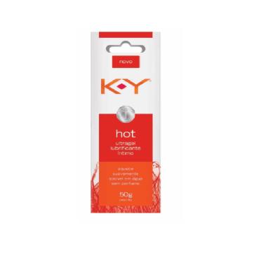 Imagem de Lubrificante Íntimo K-Y Hot Ultragel 50g