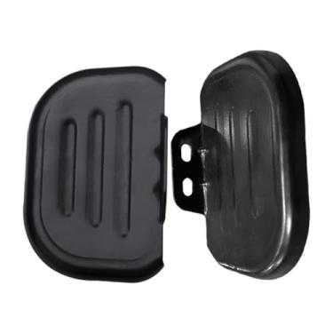 Imagem de Vaveren Suporte para apoio de pés para pedais traseiros de bicicleta, peças de reposição, pedais de assento traseiro antiderrapantes, acessórios de ciclismo, Buraco Quadrado Dois