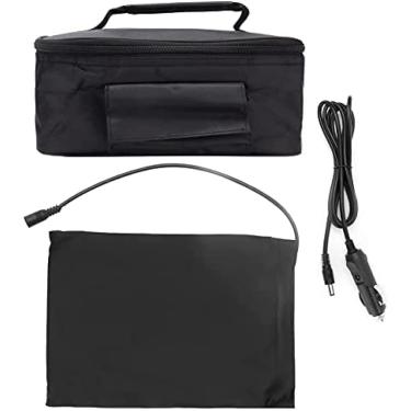 Imagem de Mini Microondas Portátil Para Carro 12v Forno Elétrico Aquecimento Rápido Piquenique Caixa Isqueiro Aquecimento Bolsa Pessoal Mini Forno Microondas Viagem Para Viagem Camping Comida Cozinha