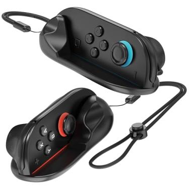 Imagem de Fosmon Joy Con Mouse Controller for Nintendo Switch 2 - Black - 2 Pack