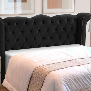 Imagem de Cabeceira Solteiro Estofada Madeira Luxo Cama Box Lunna - D'Julia, Pre