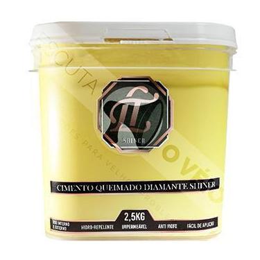 Imagem de Tinta Efeito Cimento Queimado 2,5KG Bee Lt Shine - LT SHINER