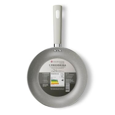 Imagem de Euro Home - Frigideira 24 cm de Alumínio com Antiaderente Intense Fendi - ALU3717-FD