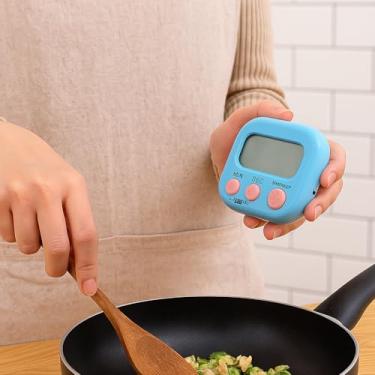 Imagem de Mini Timer Cronômetro Digital Cozinha Relógio Magnético Alarme Cozinha Restaurante Casa