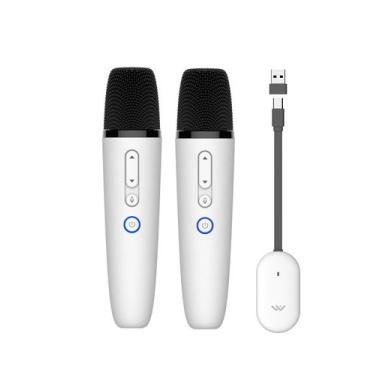 Imagem de Microfone de karaokê para Tesla modelo Y/3/S/X com receptor USB - Marc