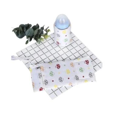 Imagem de Bolsa Aquecedora De Leite Portátil USB Isolada Para Mamadeira De Bebê 