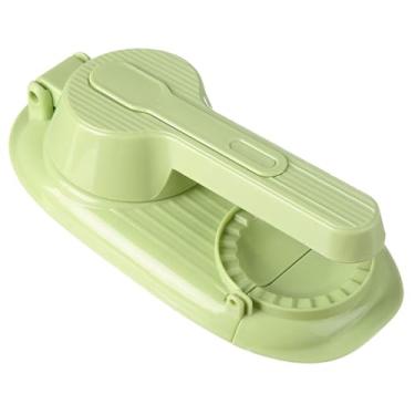 Imagem de ABOOFAN Máquina de prensa de bolinhos 2 em 1, prensa manual de massa, empanada, pastelaria, torta, ravioli, molde para prensar bolinhos