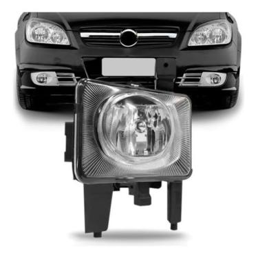 Imagem de Farol Auxiliar Lado Esquerdo LE Vectra 2006 a 2011 Agile 2009 a 2012 Montana 2011 a 2016 Substituição Automotiva Encaixe Preciso Iluminação Segura Instalação Prática