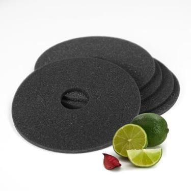 Imagem de Sunziba Margarita Salt Rimmer Set | Bartender Accessories for Home Bar | Complete 3-Tier Bamboo Margarita Kit with Salt Rimmer (Sponge for Salt Rimmer- Set of 5)