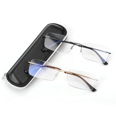Imagem de Óculos de leitura SKYOAK Executive Frameless Progressive x2