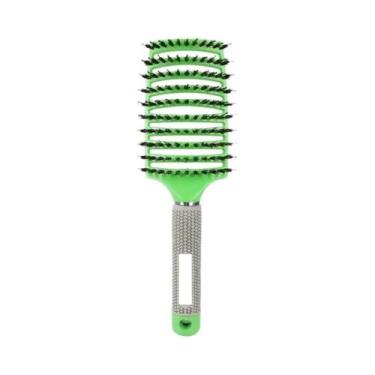 Imagem de Escova De Cabelo Anti-Estática Com Cerdas De Nylon Para Desembaraçar C