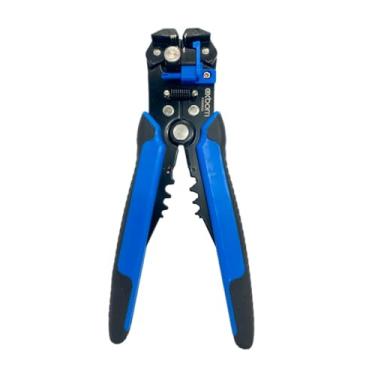Imagem de Alicate Desencapador Automático Azul – Cortador e Decapador de Fios 0,2 a 6,0mm² com Cabo Ergonômico Antiderrapante
