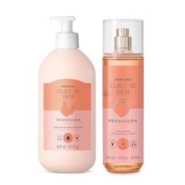 Imagem de Combo Cuide-se Bem Pessegura: Loção Corporal 400ml + Body Splash 200ml