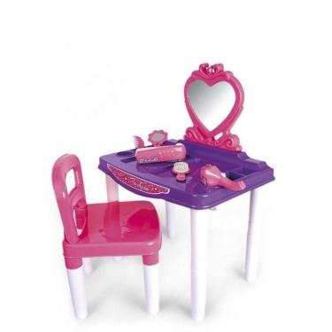 Imagem de Master Penteadeira Fashion Infantil Com Acessórios E Cadeira