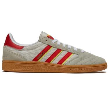 Imagem de adidas Busenitz - Sapatos vintage - cinzento pena, vermelho/cinzento órbita, Pena cinzenta vermelha orquídea cinzenta, 43 1/3 EU