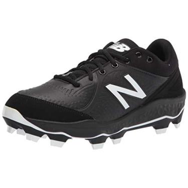 Imagem de New Balance Tênis de beisebol masculino 3000 V5 moldado, Preto sintético, 16
