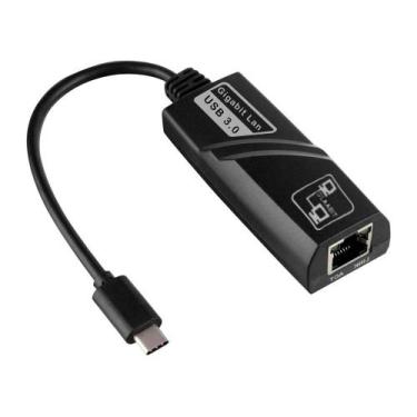 Imagem de Adaptador usb-c com rj45 10/100/1000 f3 - jc-tyc-r02