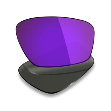 Imagem de Mryok Lentes de reposição polarizadas compatíveis com Oakley Crosslink Zero OX8076 56 mm - Roxo plasma