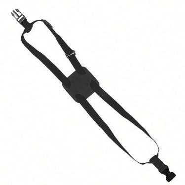 Imagem de Bestac Alça de bagagem ajustável – Elástico de viagem seguro para malas, fácil de anexar bolsas extras e estabilizar a carga, Preto