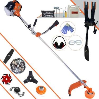 Imagem de Podador de Grama À Gasolina Terra GR520XP 52cc 2,5HP Roçadeira Multifu