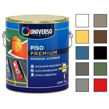Imagem de Tinta Piso Premium Concreto Asfalto Quadra 3,6L Universo Acrílica Calç