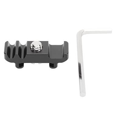 Imagem de Zhjvihx Braçadeira de Cabo de Interface Multimídia HD para Câmera, Braçadeira de Cabo de Gaiola de Câmera de Processo CNC Parafuso Universal de 1/4 de Polegada Suporte de Sapata Fria de Liga de