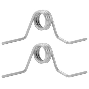 Imagem de 2 peças DA81-01345B Molas de geladeira de porta francesa, mola de aço inoxidável para porta de freezer de substituição para modelos de geladeira Samsung RF267HERS RF268ABPN RF268ABBP