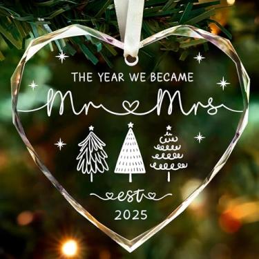 Imagem de Enfeite de cristal em forma de coração, presentes de casamento de 8 cm, ornamento de senhor e senhora, padrinhos, noivado, aposentadoria e temas para amizade, mais decoração para ocasiões especiais