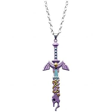 Imagem de Colar Zelda Purya para homens e mulheres meninos The Legend of Zelda Tears of The Kingdom Colar com pingente Purya acessórios para cosplay, G