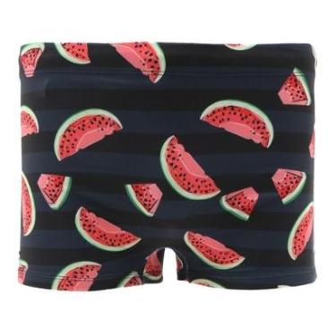 Imagem de Sunga Boxer Mash Estampa Frutas Estilizadas-Masculino