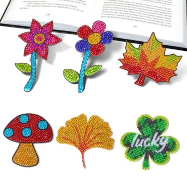 Imagem de YiConfety Diamond Art Kits for Kids, Diamond Art Christmas Gift, Gem Art Kits for Girls Birthday, Arts and Crafts for Kids Ages 6 8 10 (Flower)