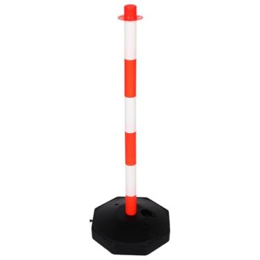 Imagem de ULTECHNOVO Cones De Postes Delineadores Tráfego 32", Barreira Segurança Com Base Borracha 28,7 X, Para Controle Tráfego, Aviso, Uso Interno E Externo, Construção Estacionamentos, Estradas
