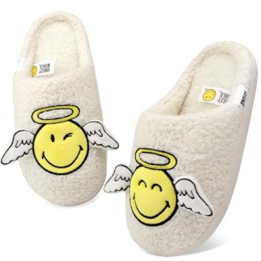 Imagem de Chinelos infantis de pelúcia para meninas e meninos, Ângulo, 12-12.5 Little Kid