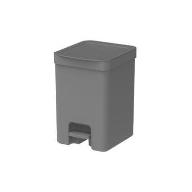 Imagem de Lixeira Trium Com Pedal Chumbo 12 Litros - Ou