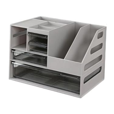 Imagem de SiaBiced Lista de Armazenamento para Desktop de Suporte de Arquivos para Organizador de Mesa para Armário de Escritório de Cômoda