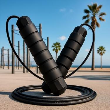 Imagem de Corda de Pular Profissional, Aço, 3M