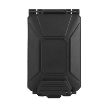 Imagem de WoSporT Organizador de armazenamento de bateria modular tático, colete de caça militar MOLLE Carry 18650/AAA/CR123A/18350 estojo com suporte de caixa de bateria