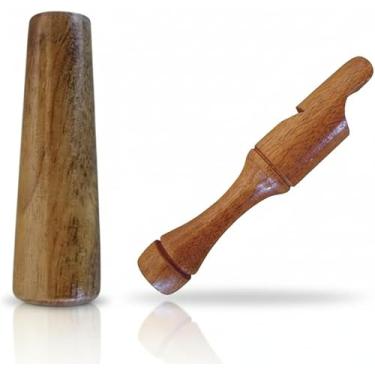 Imagem de Apito Inhambu Açu 09 + Apito De Madeira Profissional Capivara 34 Pio