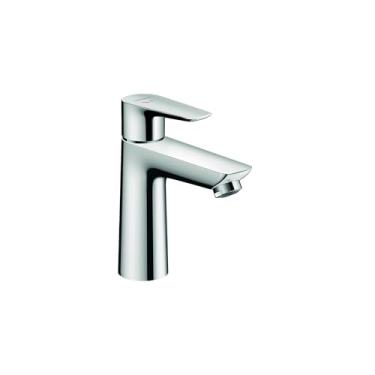 Imagem de hansgrohe Torneira de pia de banheiro Talis E moderna , fácil de limpar, 1 alça e 15 cm de altura, cromada, 71709001