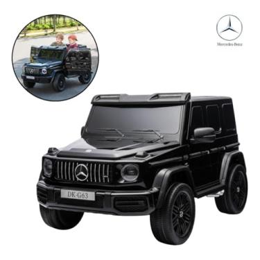 Imagem de Mini Carro Elétrico Infantil 24v Mercedes Benz G63 Preto - BW434PT