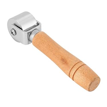 Imagem de Acouto Ferramenta de Rolo Artesanal para Rolamento de Couro Com Cabo de Madeira - e Couro de Rolo, Ferramenta de Trabalho de Ideal para Artesãos Profissionais (26MM)