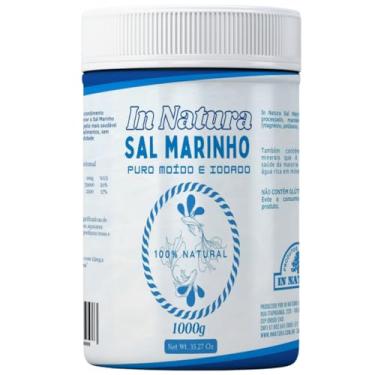 Imagem de Sal Marinho Moido Pote 1Kg